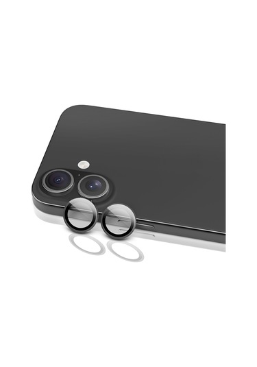 İphone Uyumlu 16 Raptic Armour Serisi Kamera Lens Koruyucu Şeffaf
