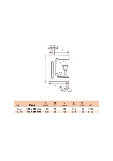 BULUT Özel Mermerci İşkencesi 8 cm