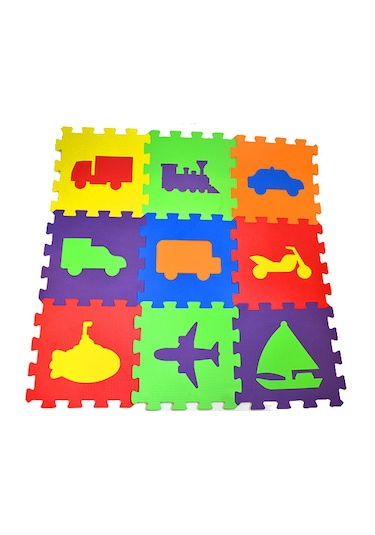 Matrax Oyuncak Eve Puzzle Araçlar 33X33 7 Mm 305