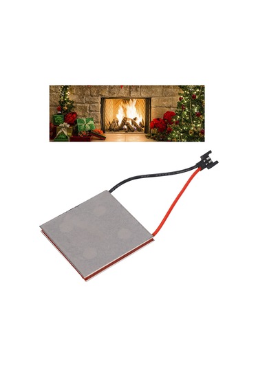 Qingmipy Ateşlik Fanı Tamiri İçin Grafit Termoelektrik Jeneratör Bloku - 227 C Isı Dayanıklı, Kolay Değiştirilebilir Tamir Aksesuarı