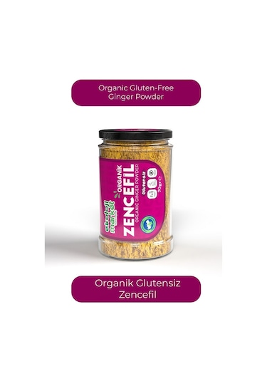 Ekoloji Market Organik Glutensiz Zencefil 70 G