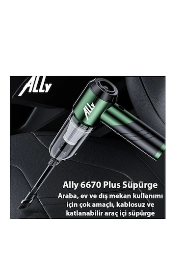 16000pa Güçlü Portatif 3 Kademeli Tasinabilir Vakumlu Kablosuz.