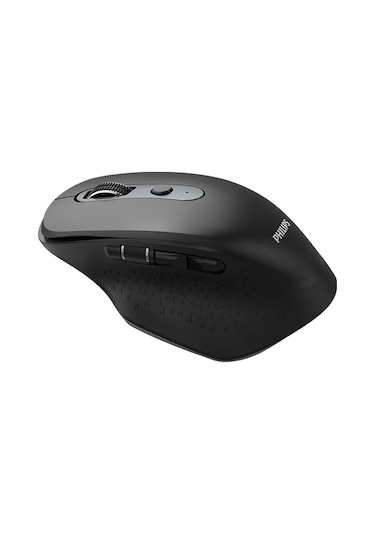 Philips Spk7818b Dual Mod 2.4g Ve Çift Bluetooth Kablosuz Ergonomik Sessiz Mouse 3200 Dpı Siyah Spk7818
