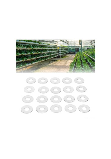 Fosenze 20 Adet M6 304 Paslanmaz Çelik Yıkama, Seracılık Aksesuarı, Korozyona Dayanıklı, Uygun Ve Kaliteli