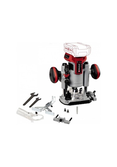 Einhell TP-RO 18 Li BL - Solo Kömürsüz Akülü Dik Freze - 4350411