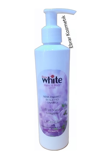 Rose White Lavanta Özlü El ve Vücut Losyonu 200 ML