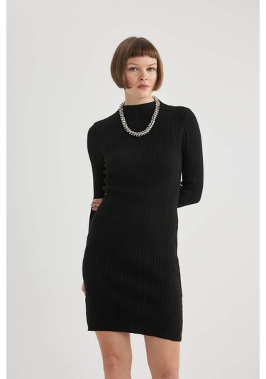 Defacto Fitted Elbise C1287ax23wnbk27