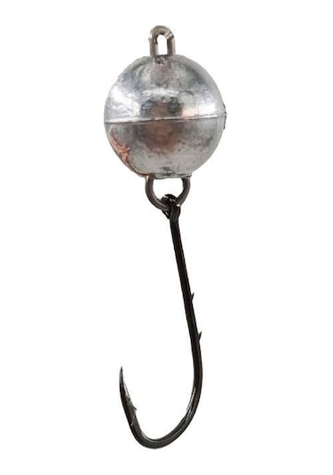 Avlivari Hareketli Nikel Siyah Kancalı Jighead 5 Gram-9273