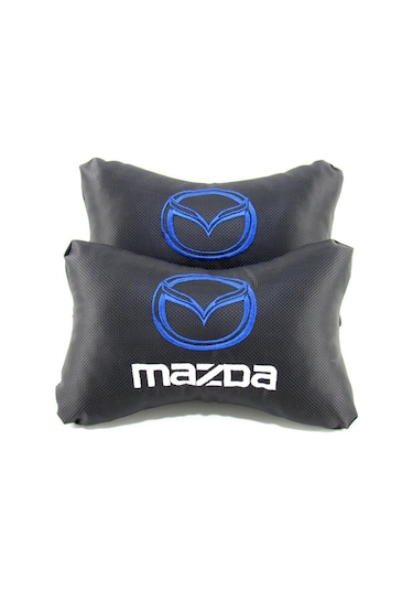 Mazda Deri Boyun Yastığı 2 Li