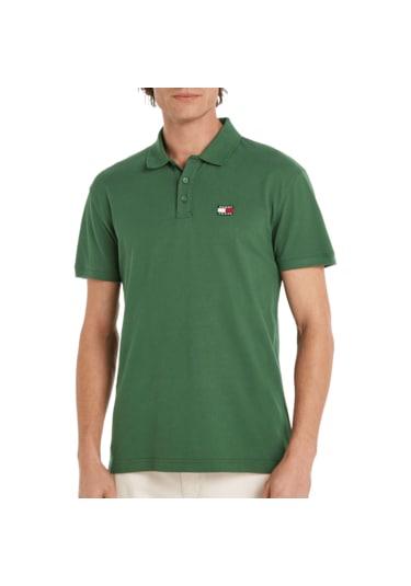 Tommyhilfiger Polo Yaka Logo Pike Polo T-shirt Yeşil