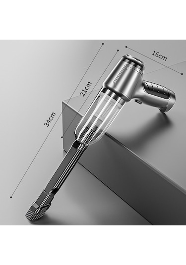 Diğer Süpürgesi Suıtu Siyah Şarjlı Kablosuz Islak El Basic Araç Hc