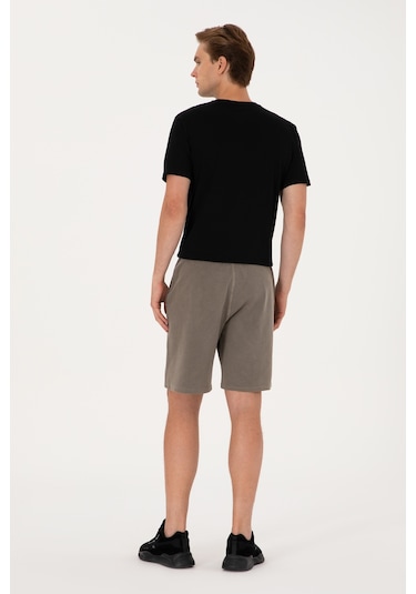 U.s. Polo Assn. Erkek Vizon Şort Örme 50298037-vr052 Vizon