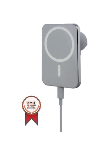Torima W11 Magnetic Magsafe Wıreless Araç Telefon Tutucu Ve Kablosuz Şarj Cihazı