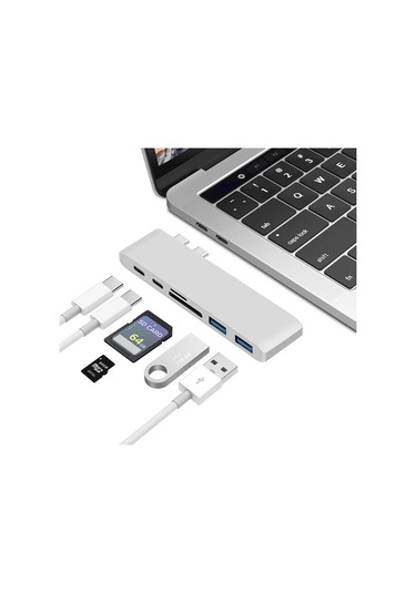 Conventions1 Usb C Hub 6'sı 1 Arada Yerleştirme İstasyonu