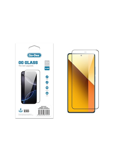 Nihcase Xiaomi Redmi Note 13 Pro 5g Godes Og Glass Antistatik Temperli Cam Ekran Koruyucu