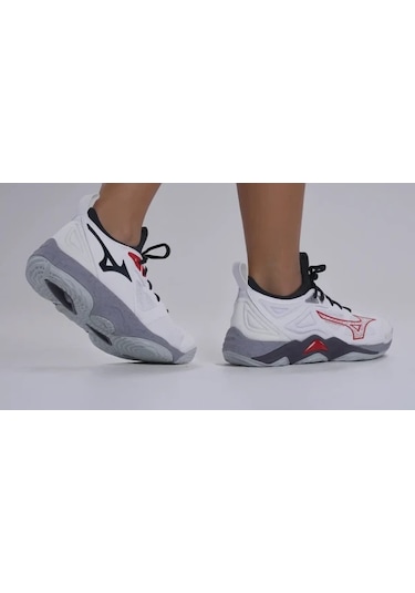 Wave Momentum 3 Unisex Voleybol Ayakkabısı Beyaz / Gri Çok Renkli Wave Momentum 3 Unisex Voleybol Ayakkabısı Beyaz / Gri Çok Renkli