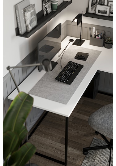 Bofigo Çalışma Masası Ofis Masası Köşe Masa Bilgisayar Masası Odin Beyaz Bofigo Çalışma Masası Ofis Masası Köşe Masa Bilgisayar Masası Odin Beyaz