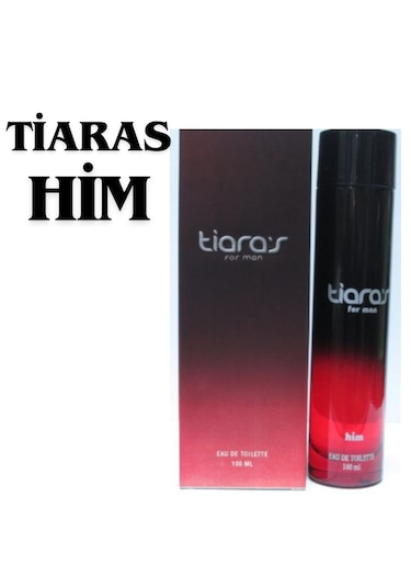Tiaras For Men Him Erkek Parfüm Uzun Şişe EDT 100 ML