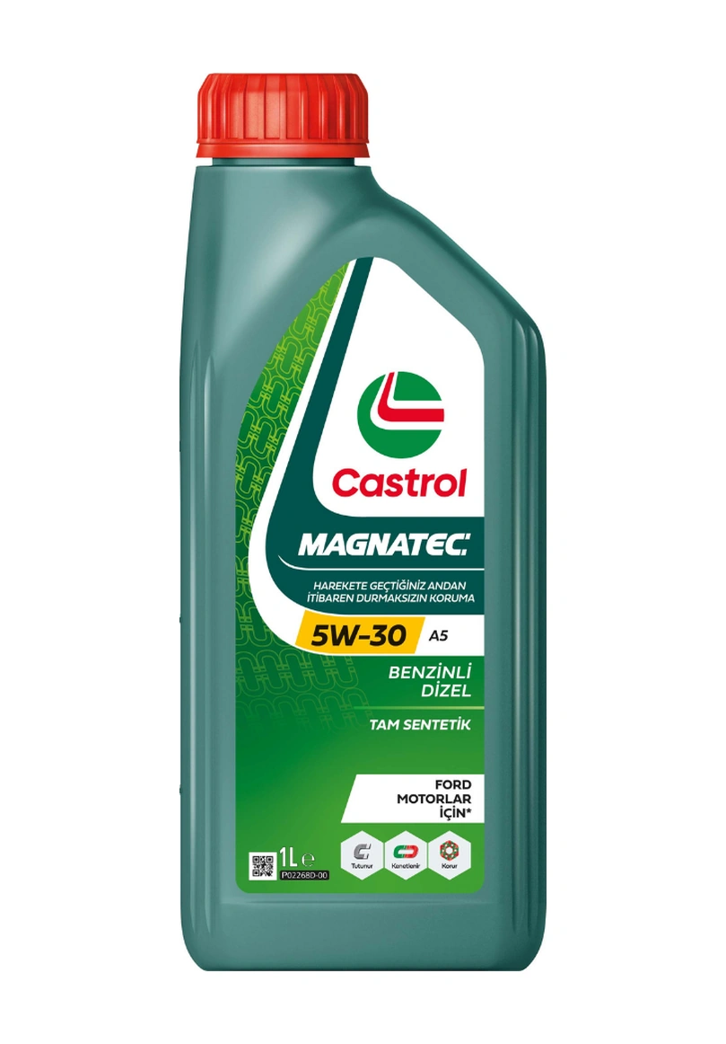 Castrol Magnatec Tam Sentetik 5W-30 A5 Motor Yağı 1 L