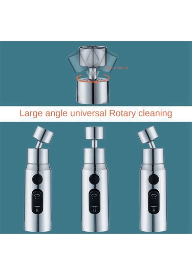 Xurunkeji Döndürülebilir Mutfak Musluğu Çok İşlevli Kazıyıcı Evrensel Sıçrama Geçirmez Kabarcık Üreticisi Güçlendirici Genişletici Su Nozulu GÜMÜŞ Xurunkeji Döndürülebilir Mutfak Musluğu Çok İşlevli Kazıyıcı Evrensel Sıçrama Geçirmez Kabarcık Üreticisi Güçlendirici Genişletici Su Nozulu GÜMÜŞ