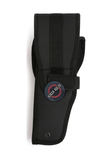 Askeri Siyah Klasik 9 Mm Polis Özel Güvenlik Silah Tabanca Kılıfı Siyah