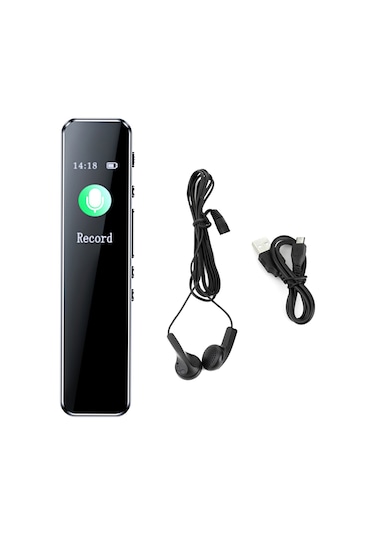 Reedark 32gb Tf Kartlı Usb 2.0 Mp3 Çalar Ve Ses Kaydedici - 40 Saat Sürekli Kayıt, Renkli Ekran, Yüksek Kaliteli Ses Gümüş