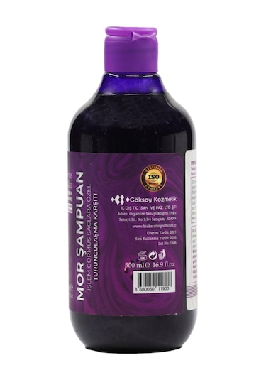 Bio Keratin Gold Turunculaşma Karşıtı Mor Şampuan 500 Ml