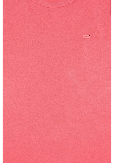 U.S. Polo Assn. Kız Çocuk Pembe Kolsuz Basic Tişört 50306215-VR167