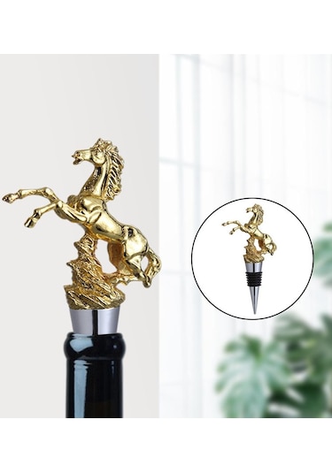 Suntek Bar İçecek Şişesi Şampanya Şişesi At Stoper Altın Diğer