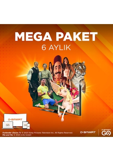 D Smart Go Mega Paket 6 Aylık