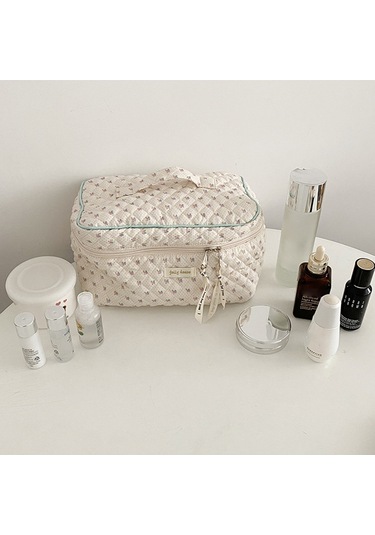 Moveevo Yıkama Çantası Büyük Kapasiteli Saklama Çantası Kozmetik Kadın Seyahat Organizatörü Taşınabilir Makyaj Çantaları