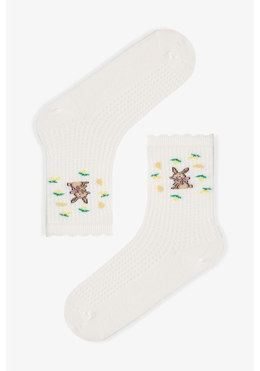 Penti Lemon Rabbit 3'lü Soket Çorap