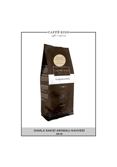 Caffe Rino Türk Kahvesi Damla Sakızı Aromalı 250 G