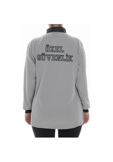Özel Güvenlik Armalı Kazak Gri
