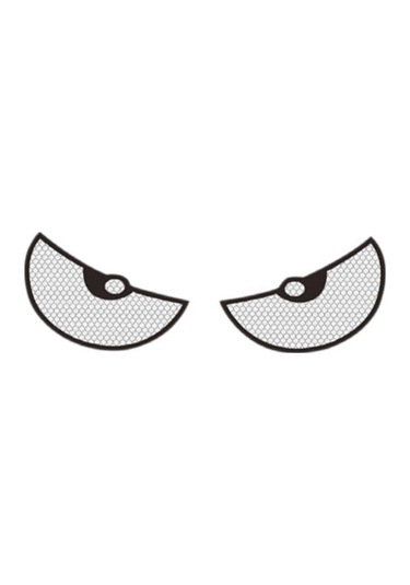 2 Adet/set Pet Araba Çıkartmaları Güvenlik Pencere Çıkartmaları Yaratıcı Reflektif Şeritler