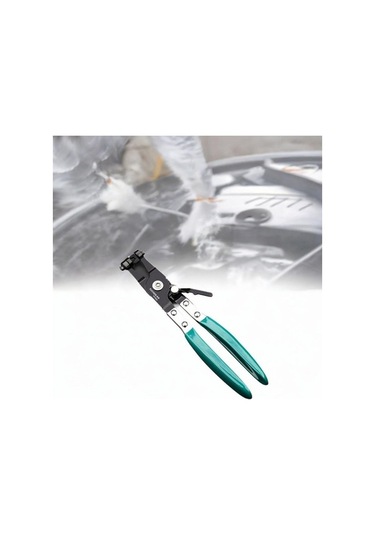 Pazly Yeşil Suntek Saplı Pense Kelepçesi Kaymaz Hortum Aşınmaya Jr