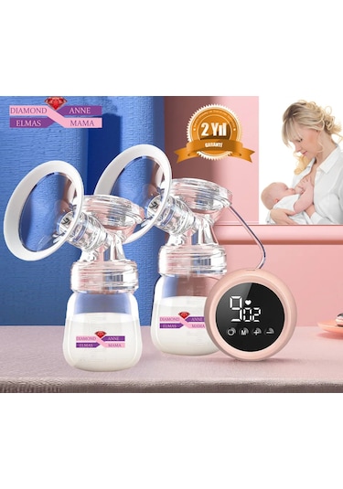 Diamond Mama Elmas Anne Elektirikli Gögüs Pompası Çiftli Mz-608t
