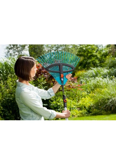 Gardena 3099-20 Combisystem Plastik Ayarlanabilir Tırmık