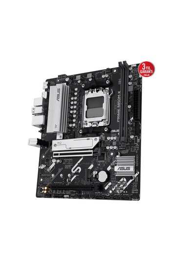 Asus Prıme B850m-k, 2xddr5, 2x M.2, Dp, Hdmı, Am5 Soket Anakart