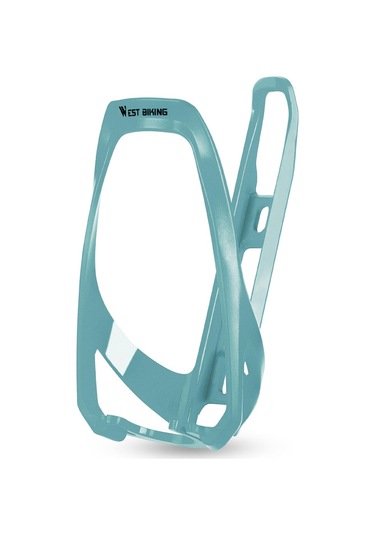 Açık Mavi Bisiklet Su Şişesi Tutucu Yol Bisikleti Hafif İçme Şişesi Kafesi Bisiklet Bardak Tutucu Bardak Braketi Açık Mavi