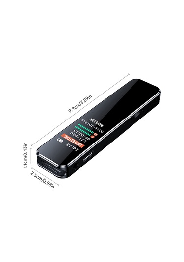 Reedark 32gb Tf Kartlı Usb 2.0 Mp3 Çalar Ve Ses Kaydedici - 40 Saat Sürekli Kayıt, Renkli Ekran, Yüksek Kaliteli Ses Gümüş