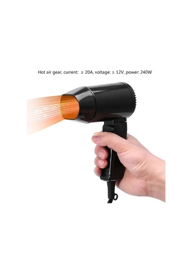 Lixiaqu01 Taşınabilir 12 V Araba-styling Saç Kurutma Makinesi