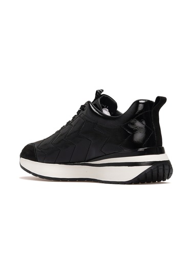 Yaşar Kaşlı Erkek Deri Casual Günlük Ayakkabı 25k Ykö-22364 M Siyah Kırışık Rugan Siyah Kırışık Rugan