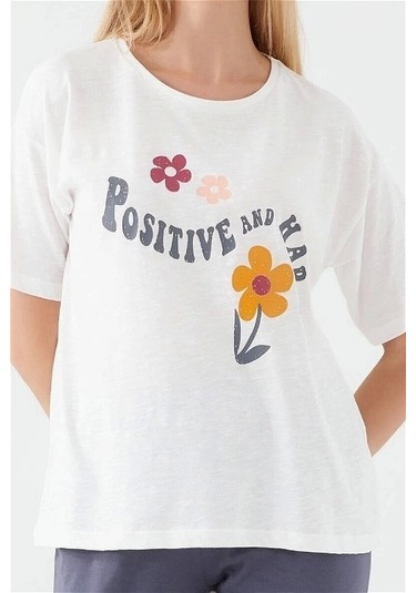 Rolypoly 3067-s Kadın Pijama Takımı Krem