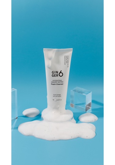 Ginger6 Nemlendirici Zencefil Suyu Özlü Yüz Temizleme Köpüğü 150 ML