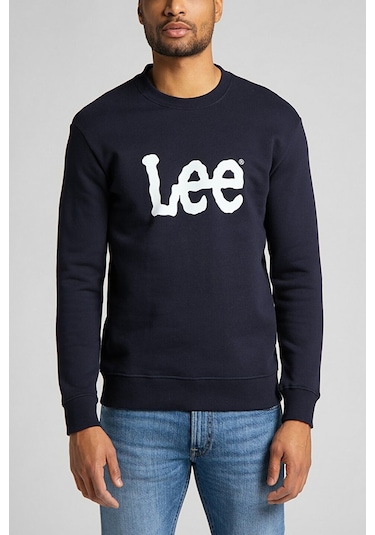 Lee Erkek Sweat L80XTJMA410 LACİVERT Lacivert