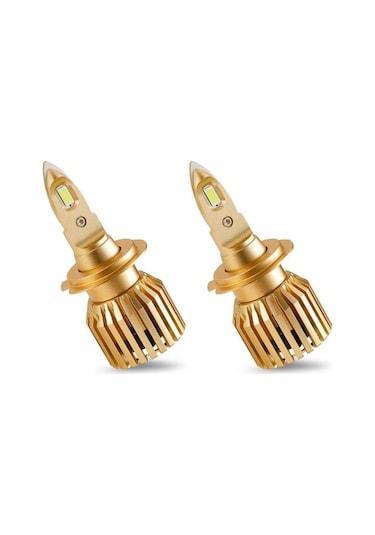 Joyecar 12v H7 Csp Led Xenon Far Ampul Seti 80w 6500k 22000 Lümen Canbus