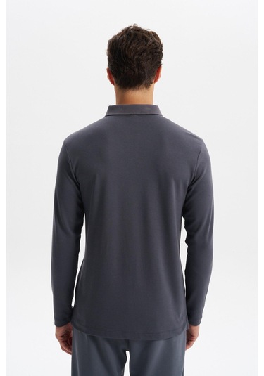 Arma Erkek Slim Fit Fermuarlı Polo Yaka Sweatshirt İnce Modal Pamuk Elastan Karışımlı Örme İnterlok Kumaş K30554989102 Gri Arma Erkek Slim Fit Fermuarlı Polo Yaka Sweatshirt İnce Modal Pamuk Elastan Karışımlı Örme İnterlok Kumaş K30554989102 Gri