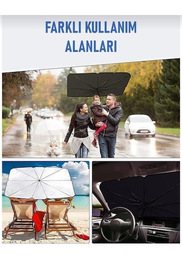 Carmind Şemsiye Araç Ön Cam Güneşliği