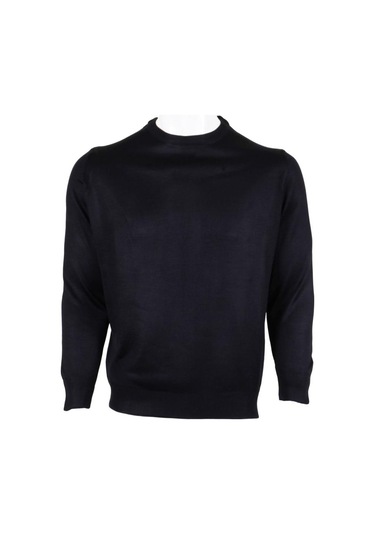 Erkek Kazak Klasik Normal Kesim Yünlü Rar00493 Lacivert